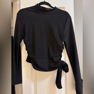 Black Long Sleeve Women's Top